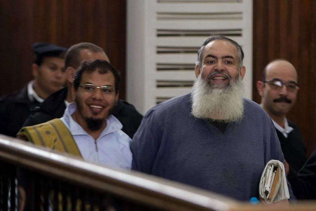 خالد حربي مع حازم صلاح أبو إسماعيل في المحكمة